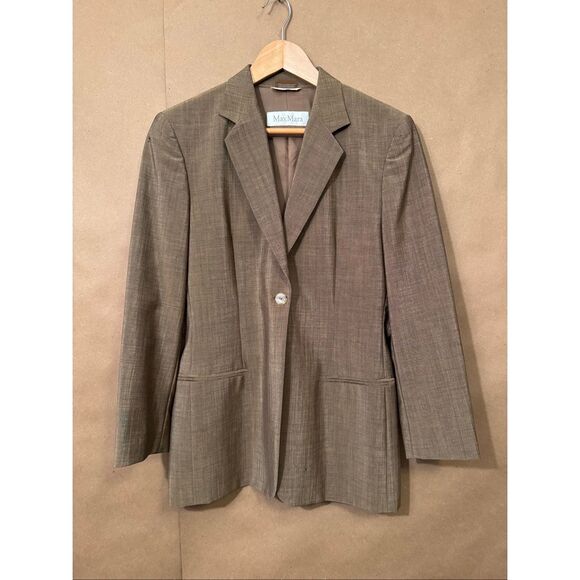 Max Mara Jackets & Blazers - Max Mara Wool & Mohair Blazer